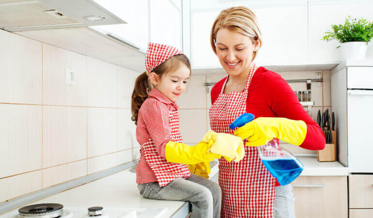 Kitchen spring cleaning guide